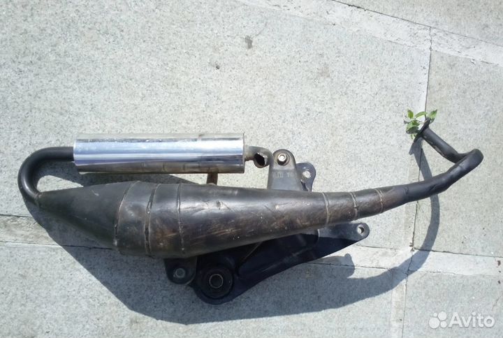 Глушитель на скутер