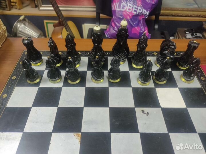 Шахматы карболитовые СССР