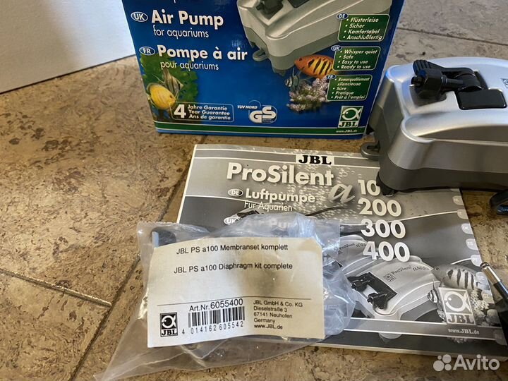 Компрессор для аквариума JBL ProSilent a 100