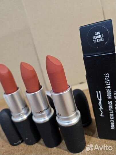 Помада для шуб 316 Devoted to Chili. Mac