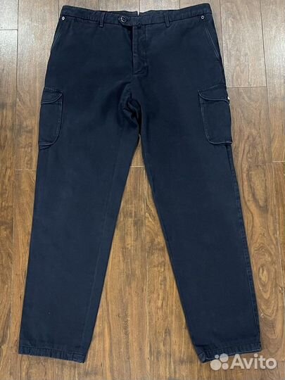 Kiton брюки-карго хлопкок кашемир оригинал 54