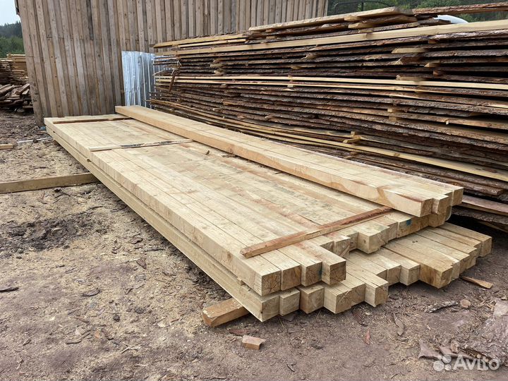 Доска лиственница, обрезная и не обрезная