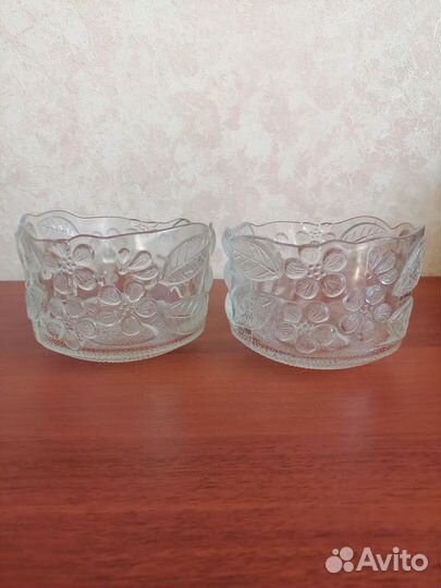 Хрустальная ваза конфетница СССР