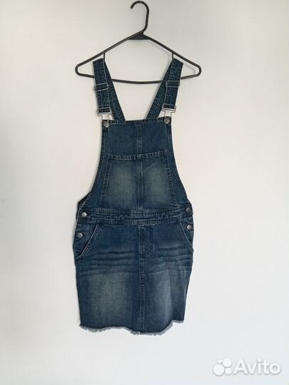 Женский джинсовый сарафан