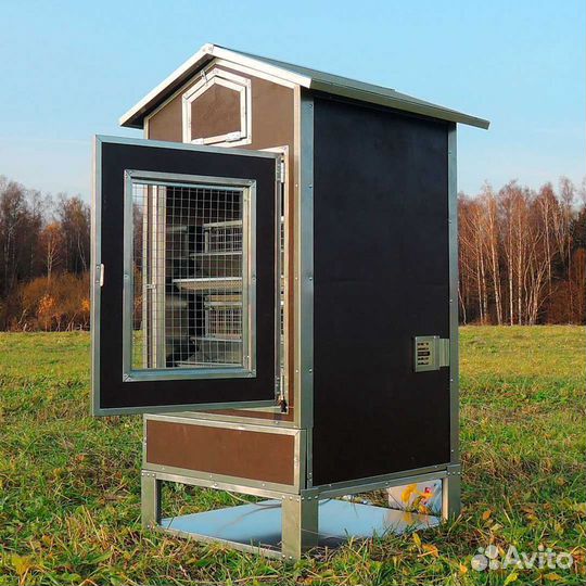 Автономный уличный птичник 