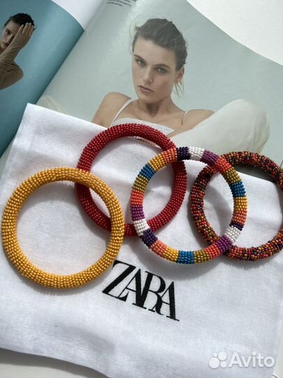 Браслеты Zara комплект новые