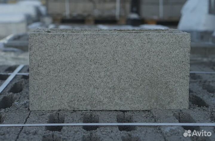 Керамзитобетонный блок