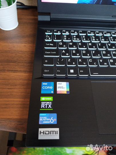 Новый Игровой ноутбук i5 12500Н/16/rtx3050