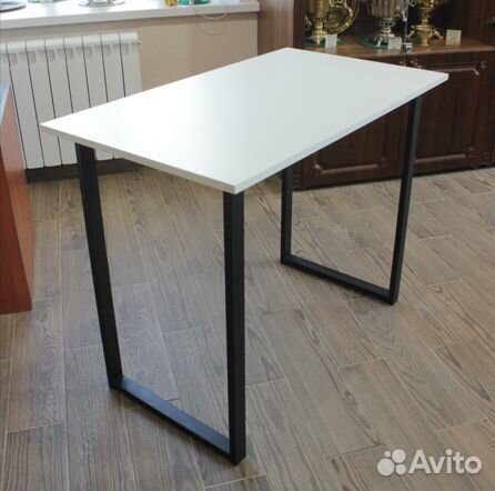 Стол письменный Белый лофт