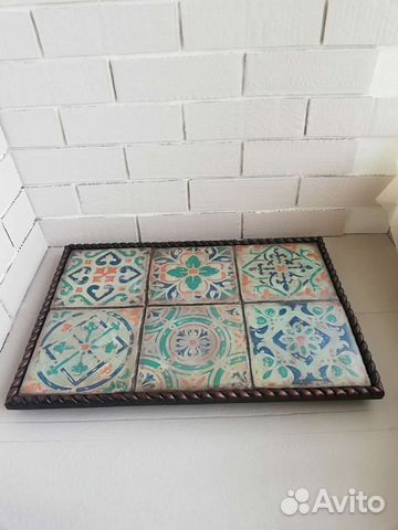 Поднос ручной работы