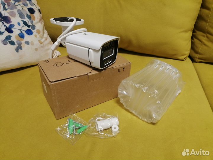 Камера видеонаблюдения наружная 5мп POE 3.6mm