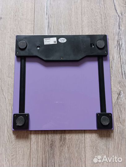 Весы напольные, Torneo, цвет сиреневый