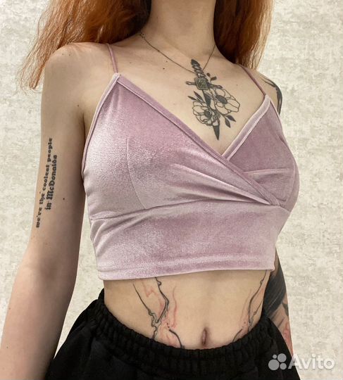 Бархатный топ