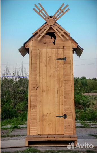 Уличный туалет с установкой HME557