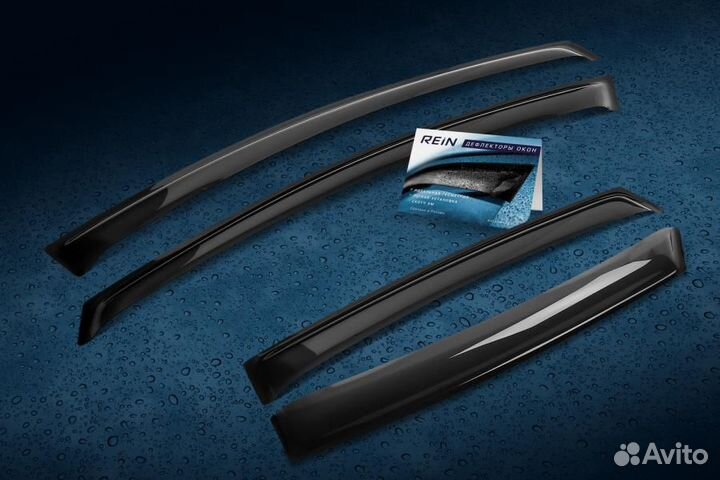 Дефлекторы боковых окон Hyundai Creta (2016)