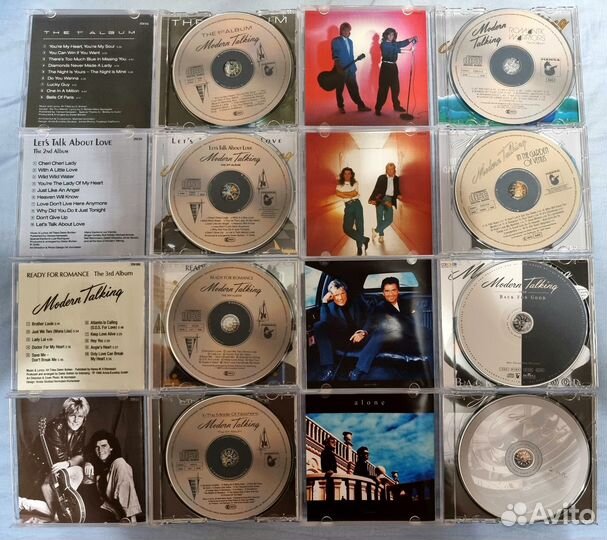 Modern Talking диски audio cd коллекция 8шт
