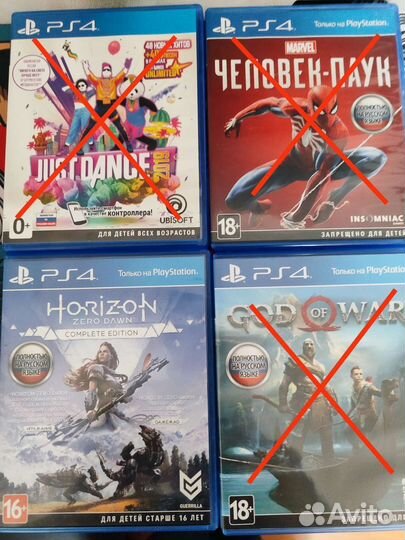 Игры ps4