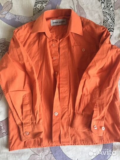 Рубашки 7-8лет