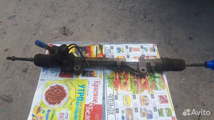 Рулевая рейка с гуром на renault logan 1