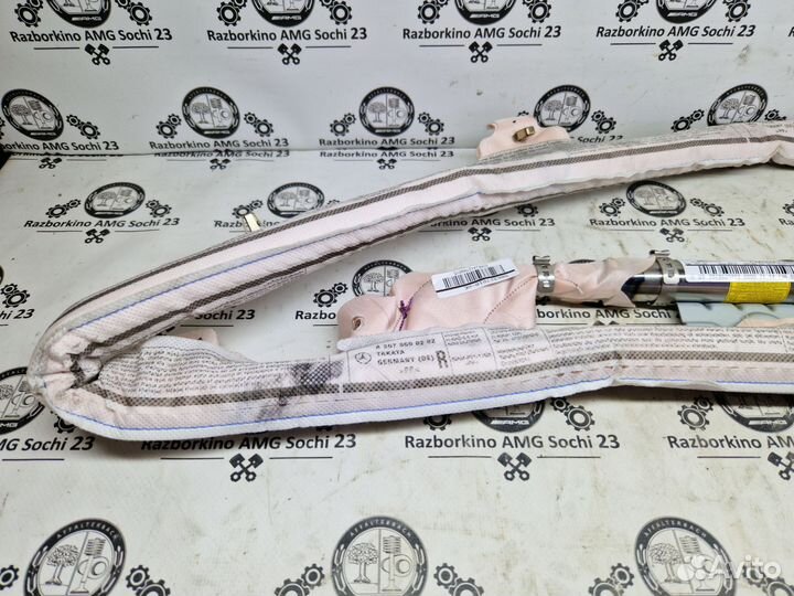 Подушка потолочная (шторка) правый Mercedes W207