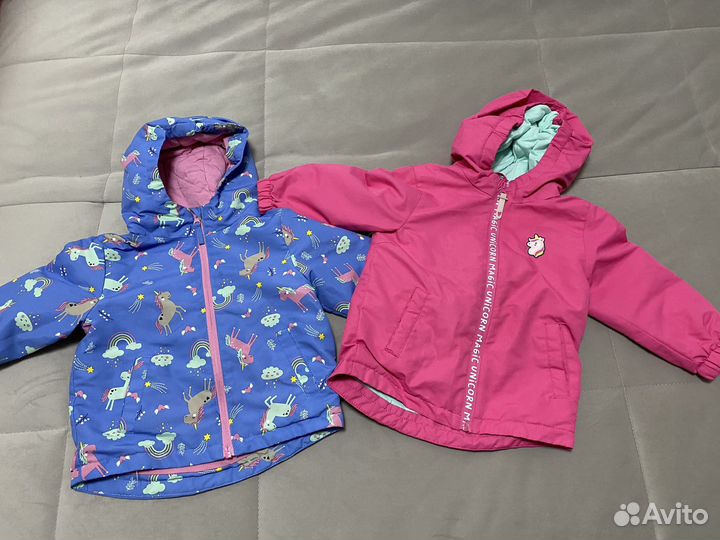 Пакет вещей на девочку 80-86 размер