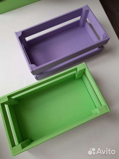 Ящик (бокс) деревянный подарочный