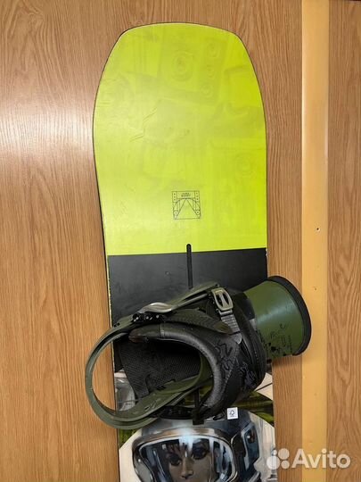 Сноуборд Burton Paramount 158см+Крепы Burton