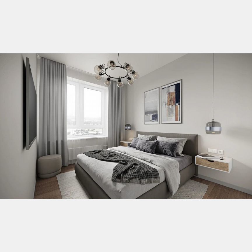 2-к. квартира, 60 м², 11/17 эт.