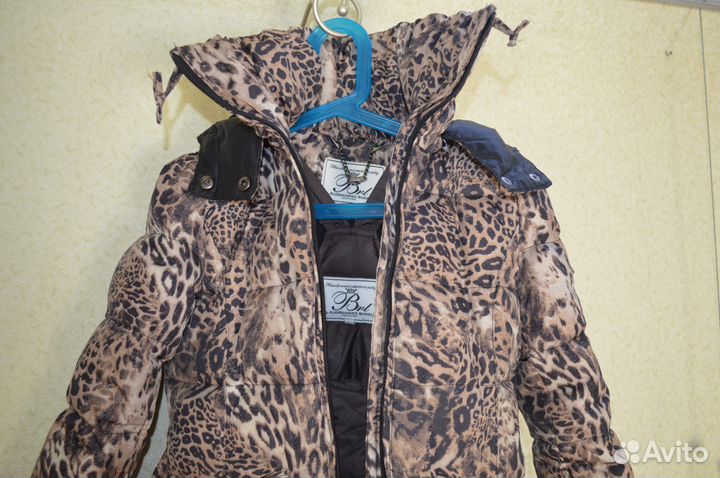 Леопардовый зимний комплект 
