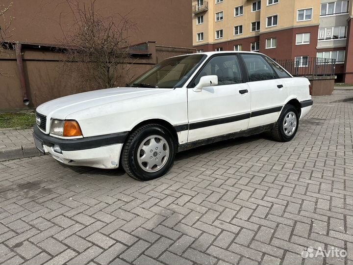 Audi 80 1.9 МТ, 1990, 258 963 км