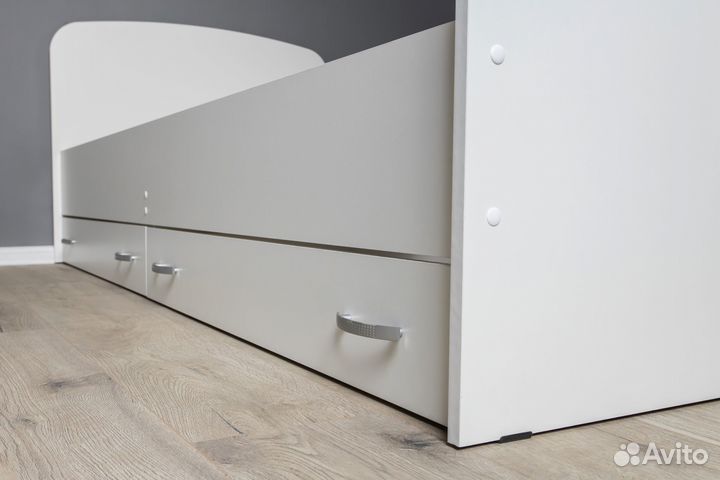 Кровать Виктория New 80 с ящиками