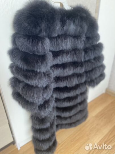 Шуба из песца