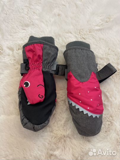 Варежки краги зимние для девочки