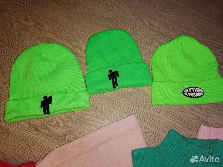 Шапка, снуд, воротник для девочек