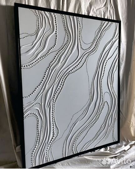 Интерьерная картина текстурная 