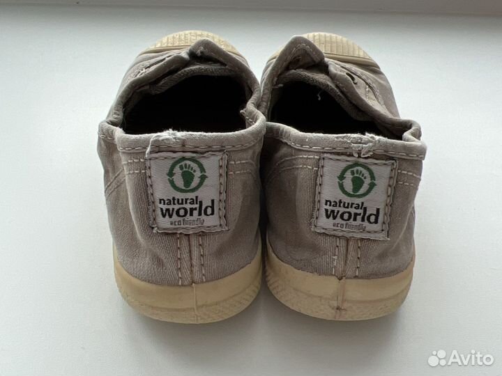 Кеды детские natural world бу