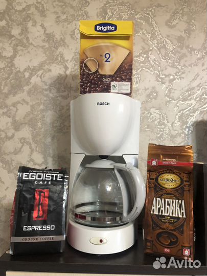 Кофеварка капельная bosch
