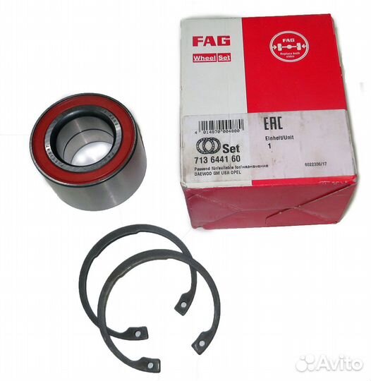 Подшипник ступицы колеса комплект перед