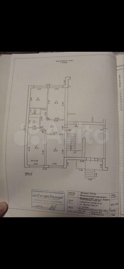 3-к. квартира, 76 м², 1/4 эт.