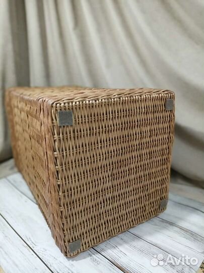 Корзина для белья из бумажной лозы