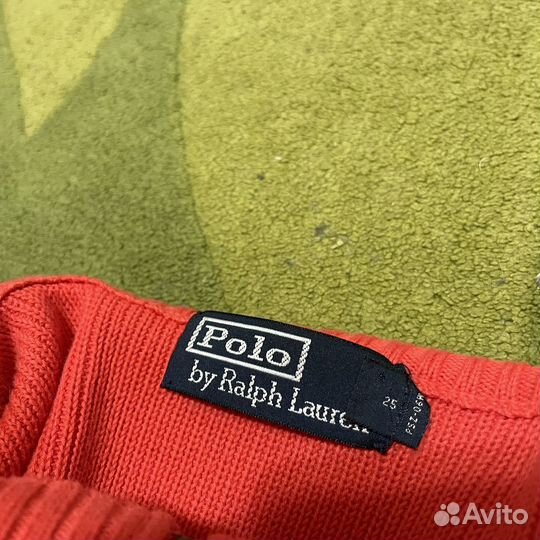 Свитер на лампасах Ralph Lauren