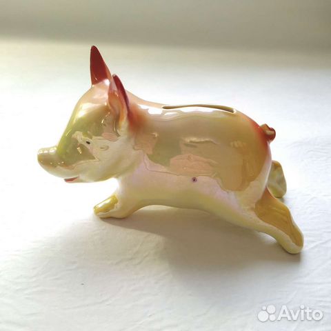 Статуэтка свинка копилка гдр