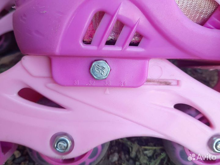 Ролики детские 31-34 р, 2 пары