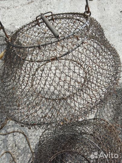 Садок рыболовный металлический