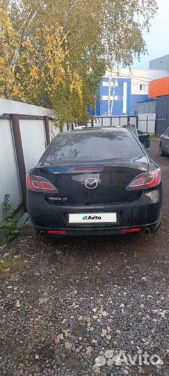 Mazda 6 2.5 МТ, 2008, битый, 182 000 км