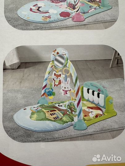 Развивающий коврик с пианино