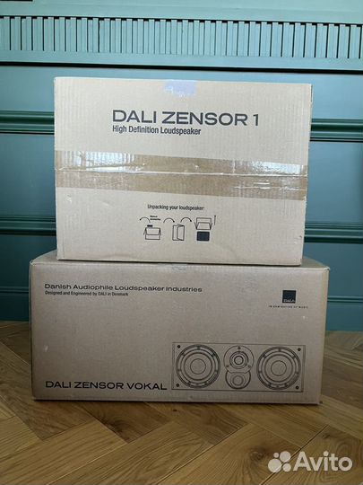 Акустика dali zensor 1 + zensor vokal