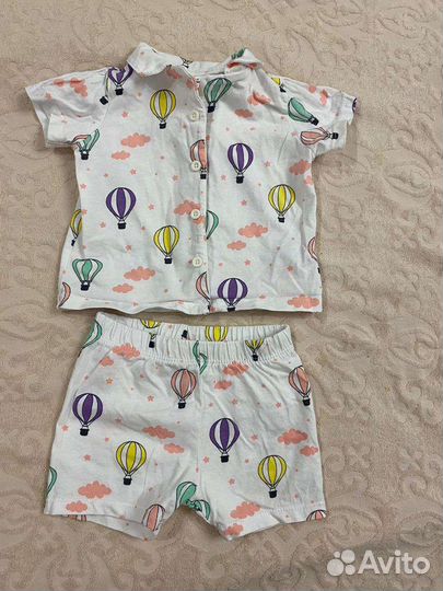 Пакет детских вещей до 3 и 5 месяцев