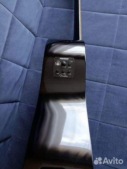 Электроакустическая гитара Fender cd60ce blk-ds-v2