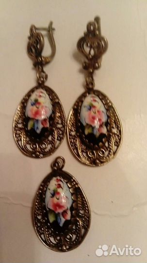 Ростовская финифть винтаж